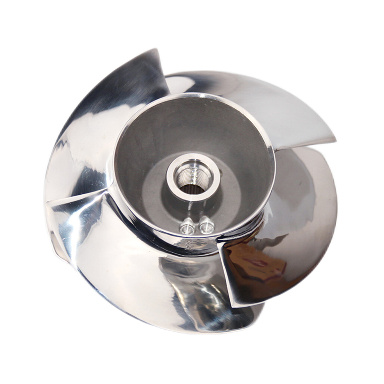Jet Ski Impeller for Sea Doo Watercraft Boat Small Shaft Compatible Solas SR-CD-11/19 4 Blades 155.5mm - Image 2