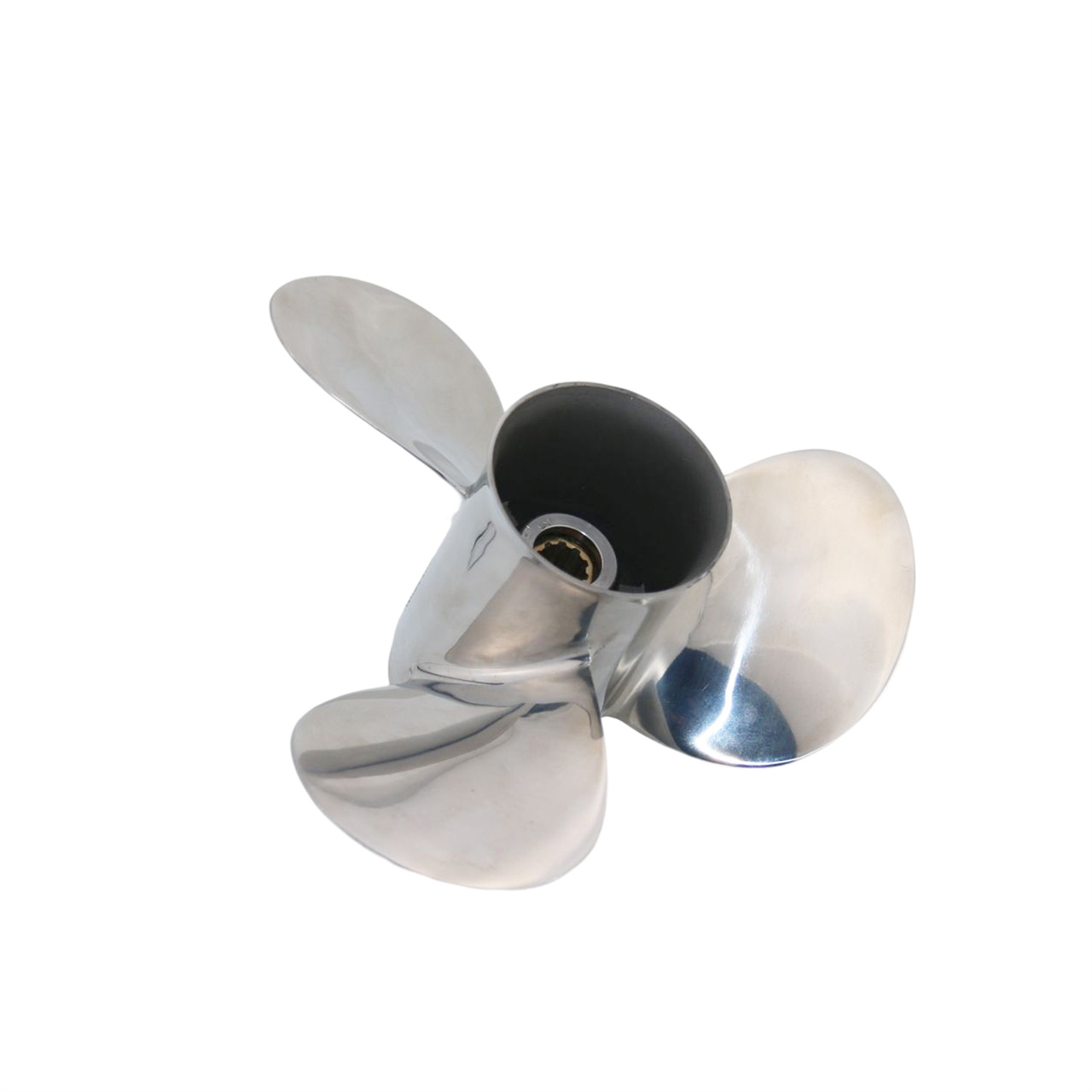 9 7/8×12 Outboard Propeller Stainless Steel Fit Yamaha Boat Engines 20-30HP - Image 2