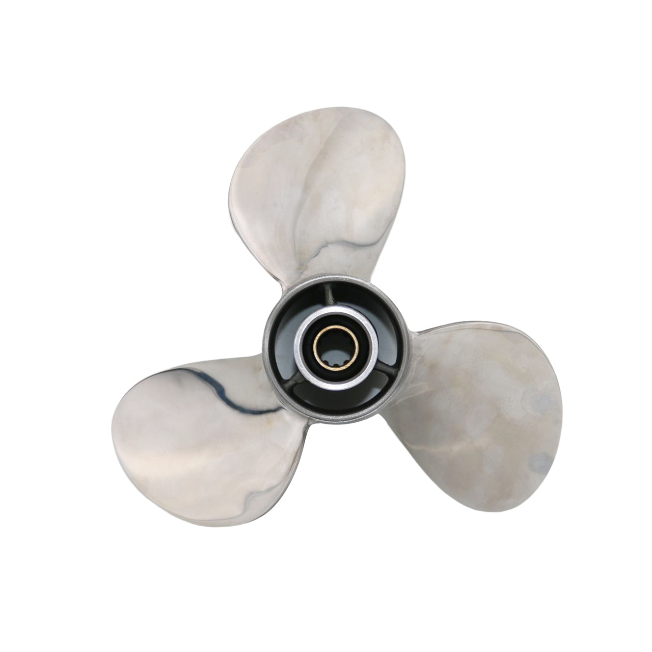 9 7/8×12 Outboard Propeller Stainless Steel Fit Yamaha Boat Engines 20-30HP - Image 5