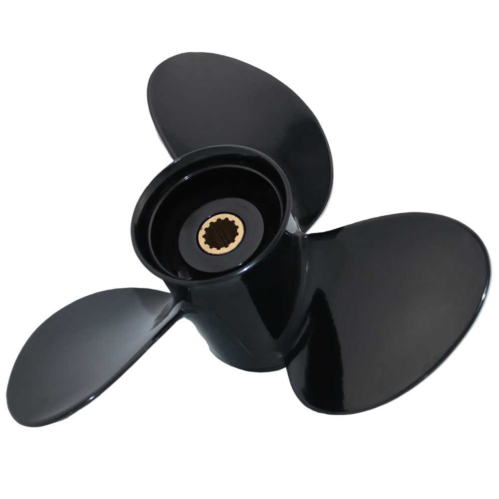 11X17 Outboard Boat Propeller fit Johnson Evinrude Cupped Prop Engines 40-50 HP,13-Spline