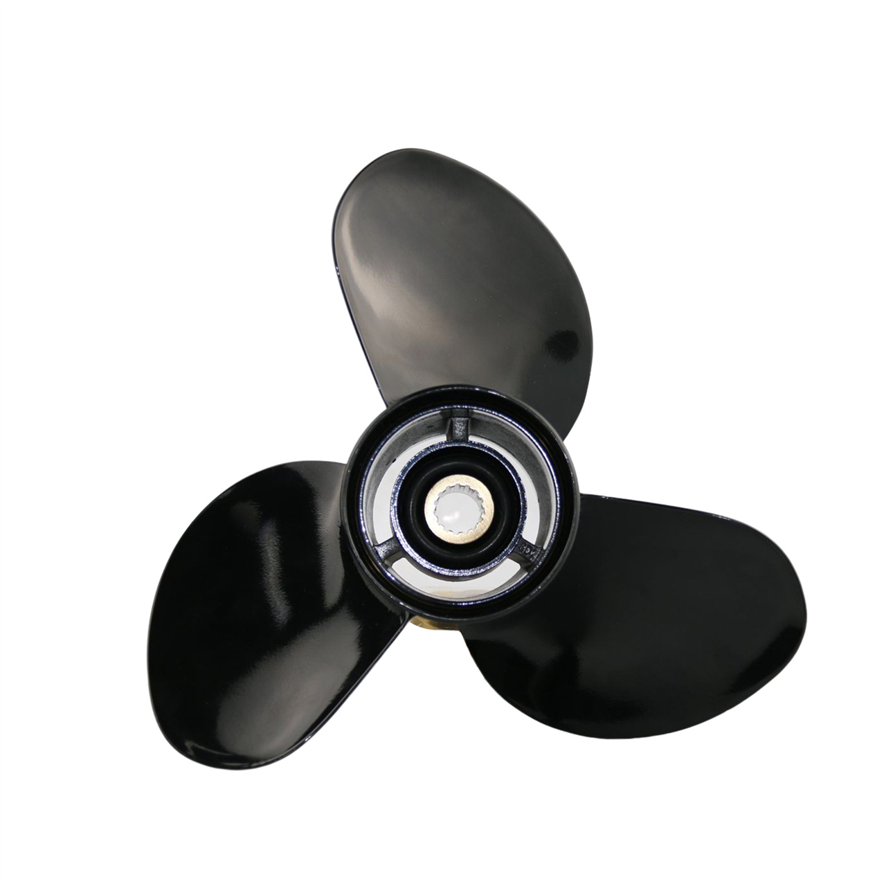 13 3/4×17 Outboard Propeller Aluminum Fit Suzuki Boat Engines 50-140 HP - Image 2