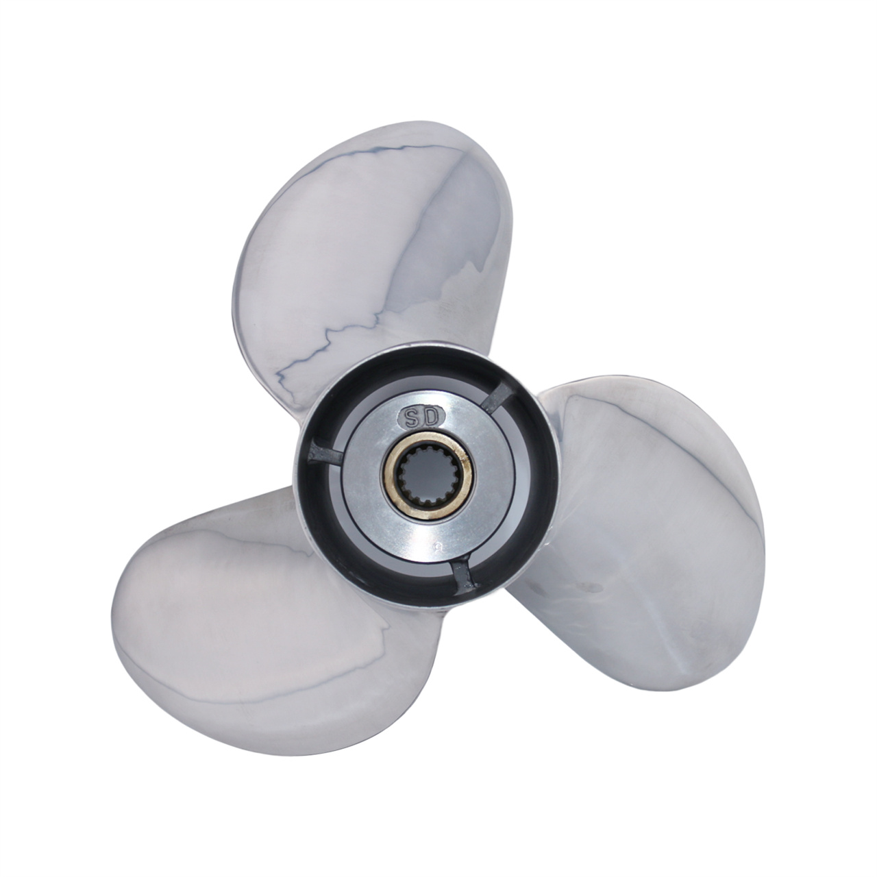 13 1/2×15/16/17/18/19/20/21/22 Outboard Propeller Stainless Steel Fit Suzuki Boat Engines DF50A-140A - Image 2
