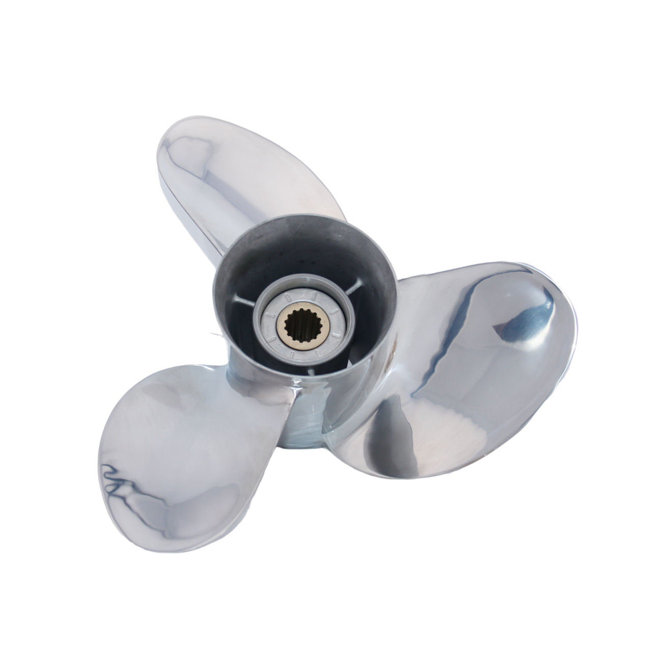 13 1/2×15/16/17/18/19/20/21/22 Outboard Propeller Stainless Steel Fit Suzuki Boat Engines DF50A-140A - Image 4