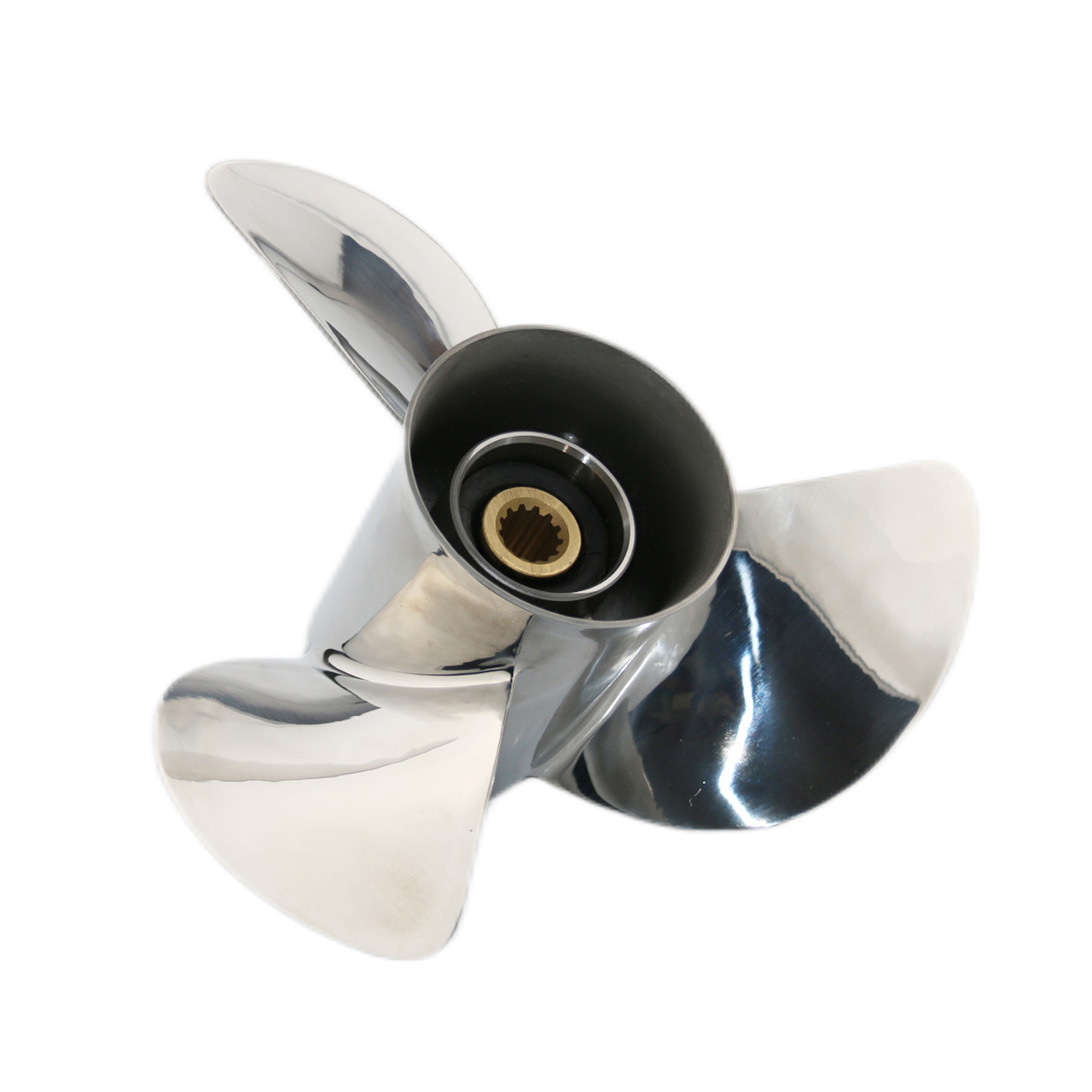13 7/8×15/17/19/21 Outboard Propeller Stainless Steel Fit Suzuki Boat Engines DF60-DT140 - Image 3