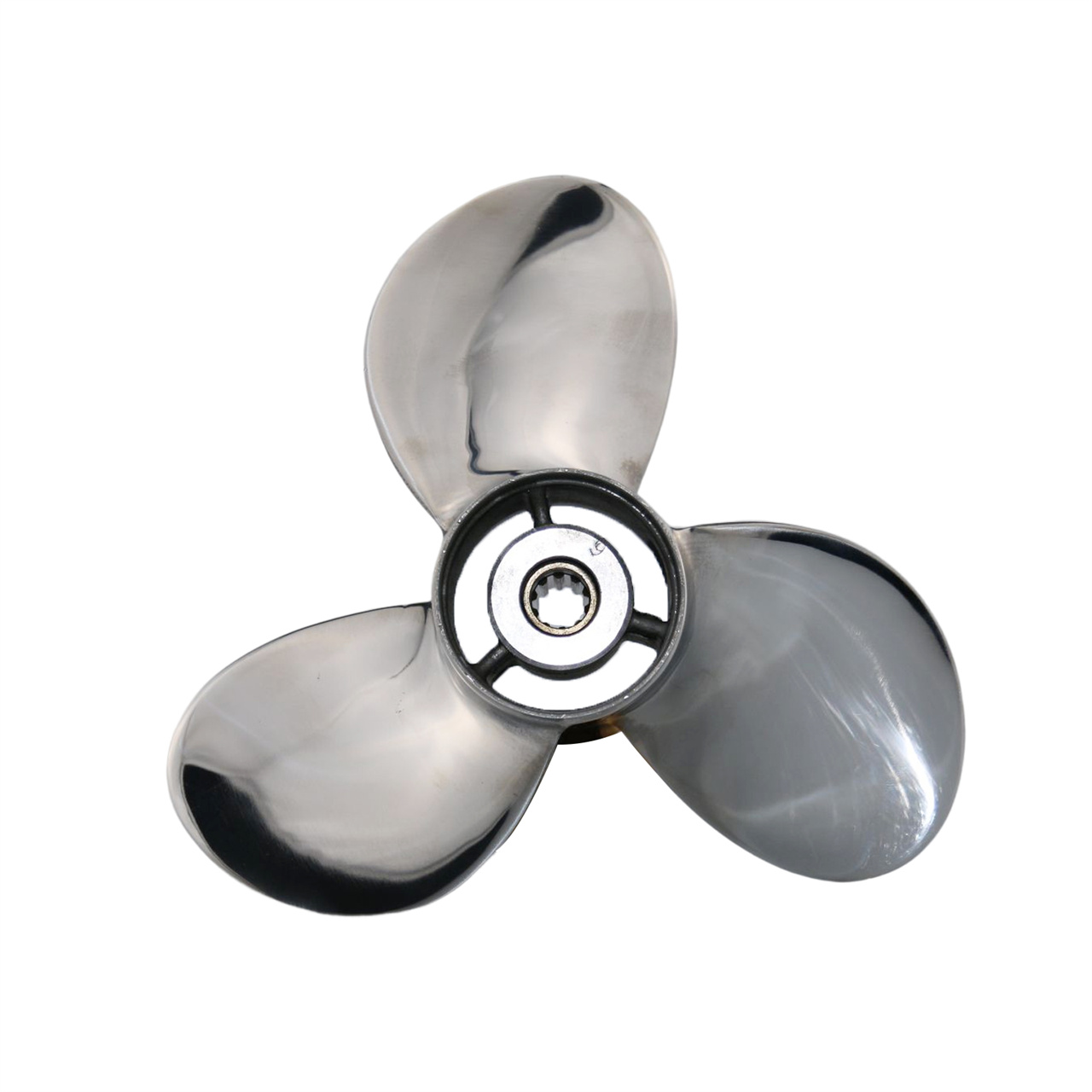 9 1/4×10 Outboard Propeller Stainless Steel Fit Suzuki Boat Engines 8-20HP - Image 2