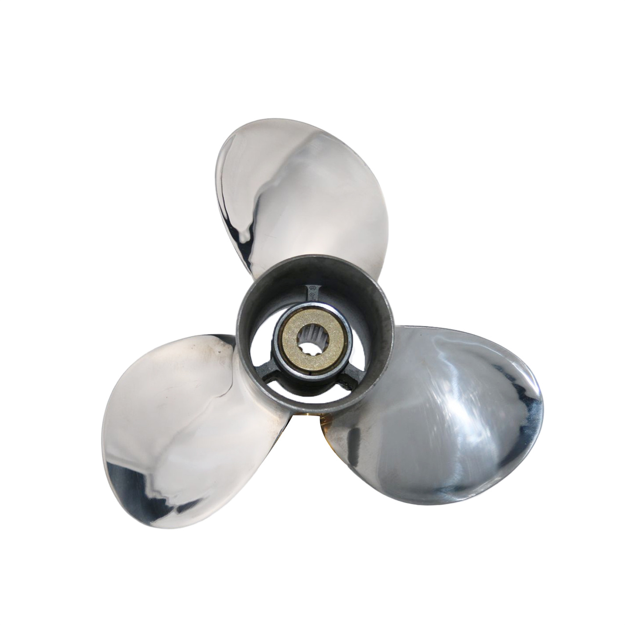 9 1/4×10 Outboard Propeller Stainless Steel Fit Suzuki Boat Engines 8-20HP - Image 4