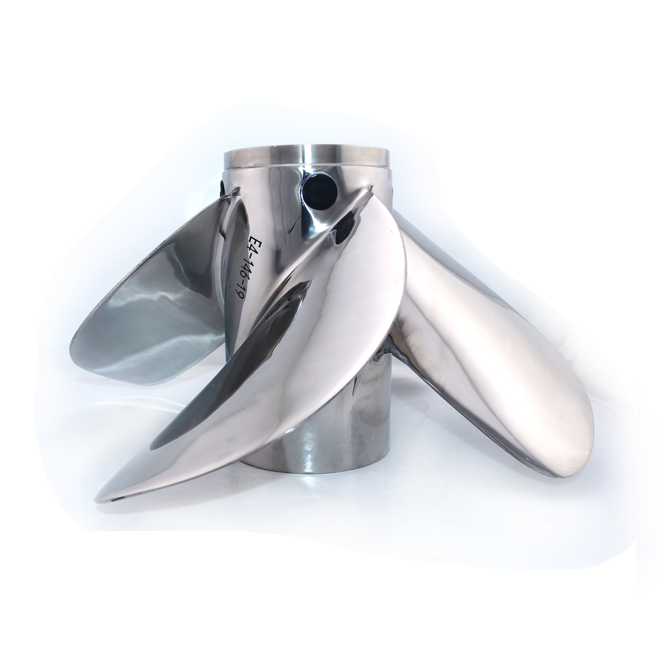 Outboard Propeller Stainless Steel Fit Yamaha Boat Engines 150-300HP 4 Blades - Image 4