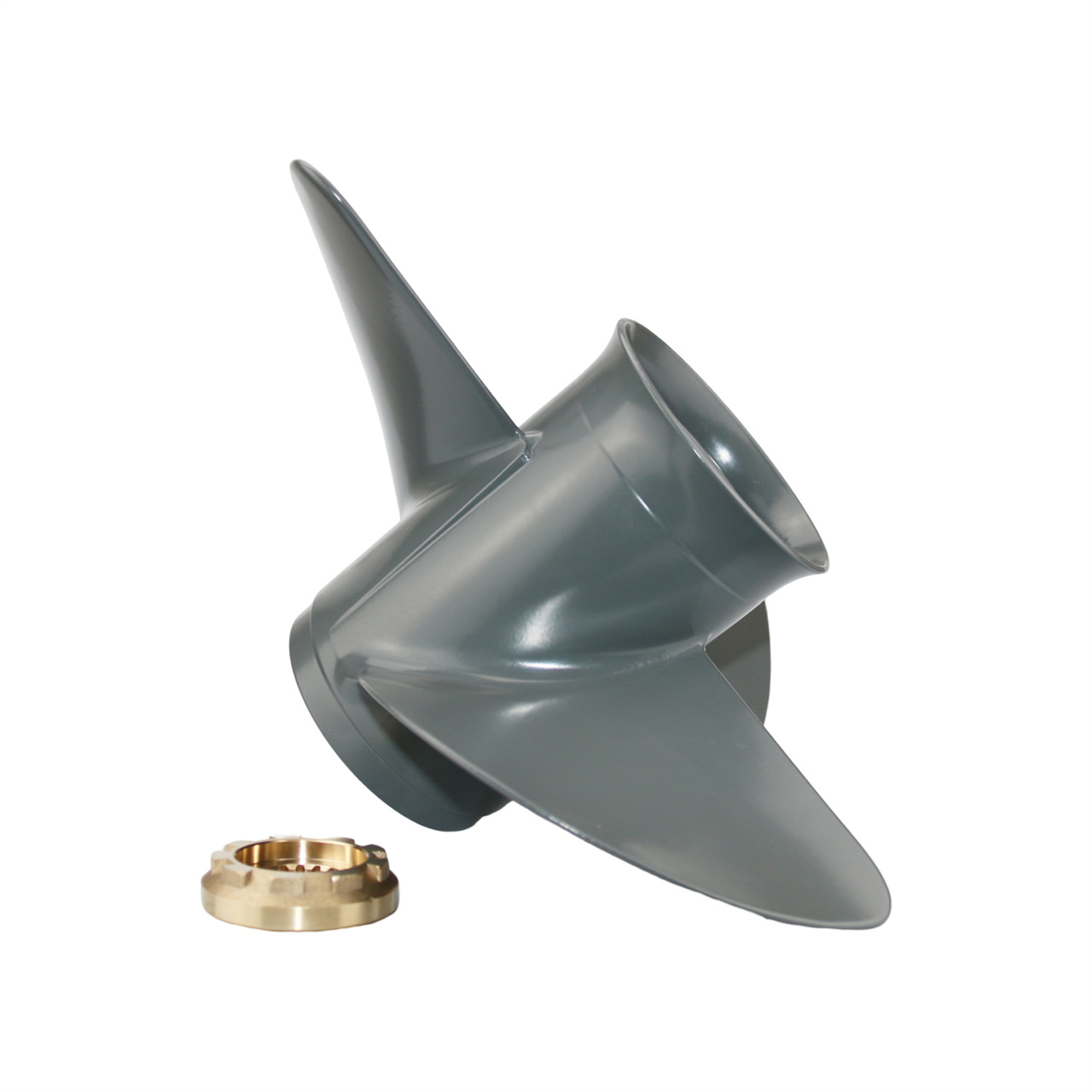 Diameter 14x17 Pitch Outboard Aluminum Propeller for Honda 60-140hp Engine Motor 4.25" Gearcase - Image 4
