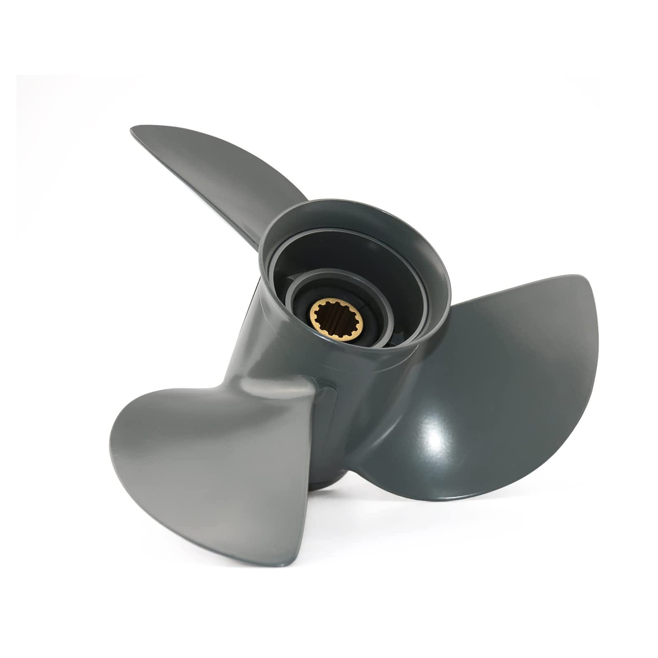 Diameter 14x17 Pitch Outboard Aluminum Propeller for Honda 60-140hp Engine Motor 4.25" Gearcase