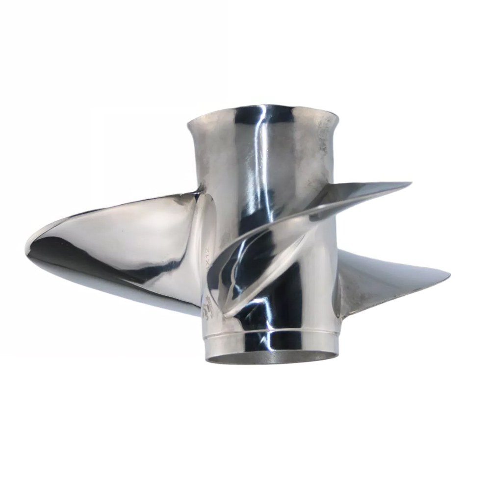 9 1/4x9 Stainless Steel Outboard Boat Propeller fit Johnson Evinrude Cupped Prop Engines 8-15HP,10-Spline - Image 4