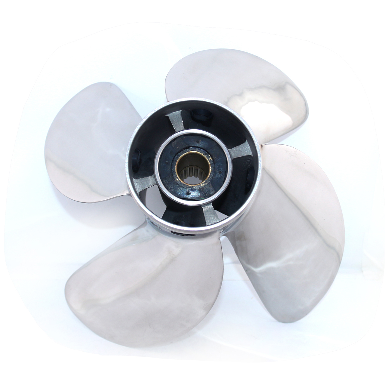 Outboard Propeller Stainless Steel Fit Tohatsu Boat Engines 115HP - 250HP 4 Blades - Image 2