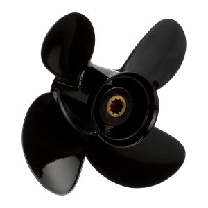 10x7 Outboard Propeller Aluminum Fit Tohatsu Boat Engines 25HP - 30HP 4 Blades