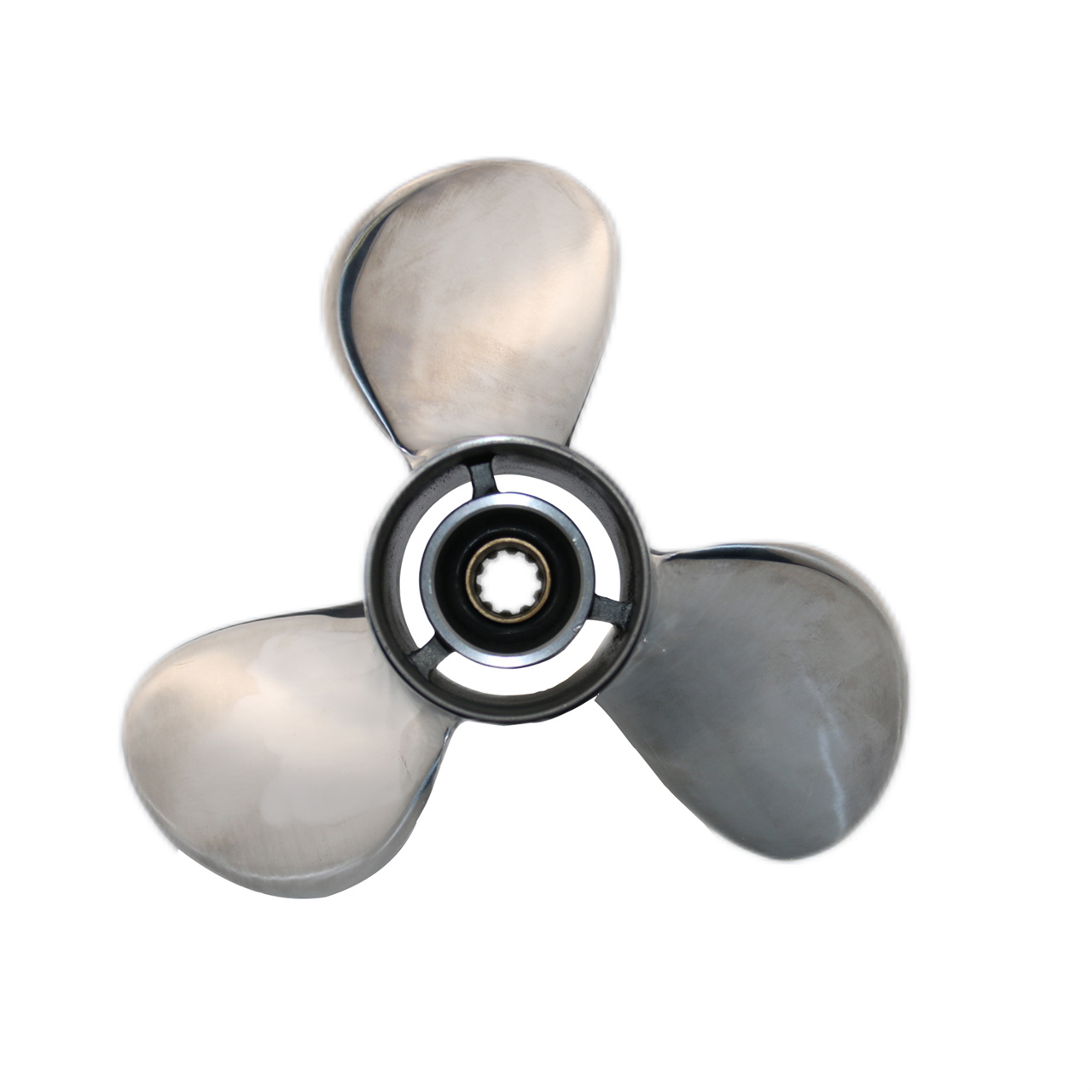 9.9x12 Outboard Propeller Stainless Steel Fit Tohatsu Boat Engines 25HP - 30HP
