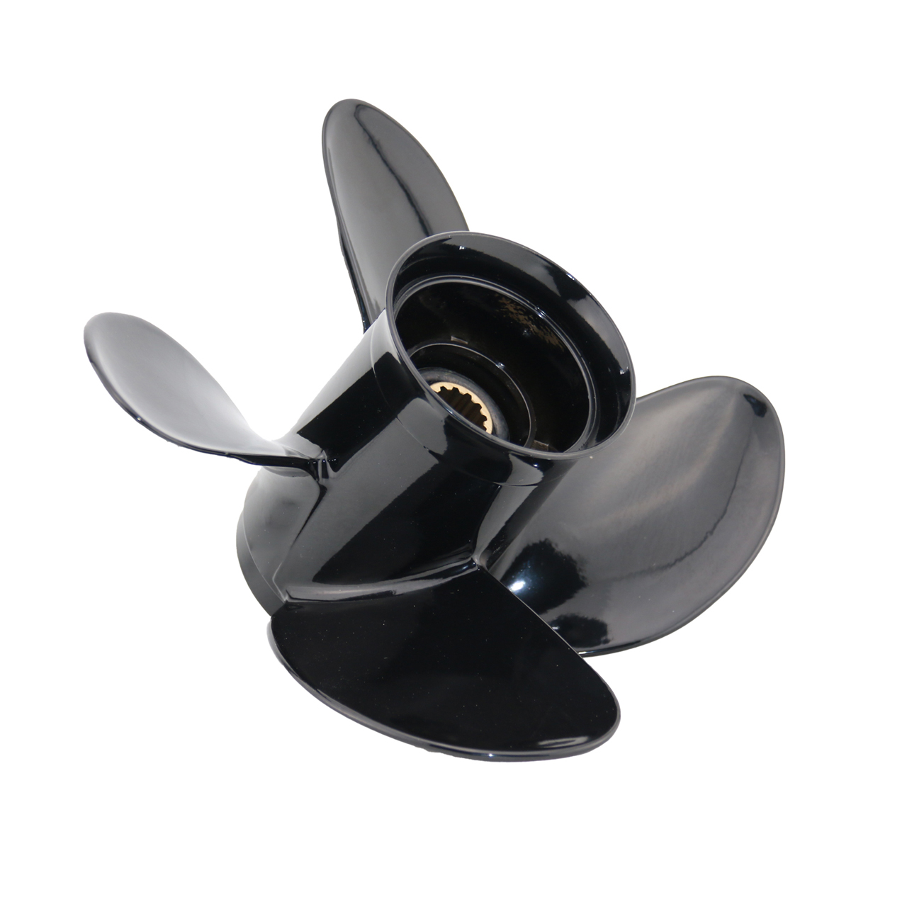 10.3x13 Outboard Propeller Aluminum Fit Tohatsu Boat Engines 35HP - 50HP 4 Blades - Image 4