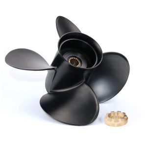 12.5x19 Outboard Propeller Aluminum Fit Tohatsu Boat Engines 60HP - 140HP 4 Blades